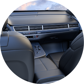 Automobilový interiér